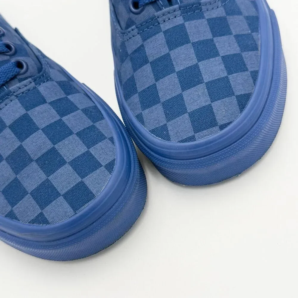 Vans Atwood Lace Up Blue Checkerboard Skate Sneakers - US Women’s 9.5 / EU 40.5